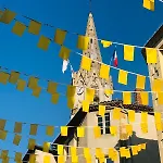 Coccinelle In The Medieval Town Of